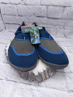Panama Jack Outrigger Men’s Aqua Shoes Cinch Water Shoes Size XL (11/12)